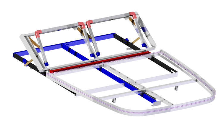 Queensbett Reisemobil Alu-Line Bettsysteme